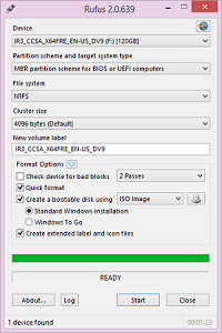install windows dan linux dari USB
