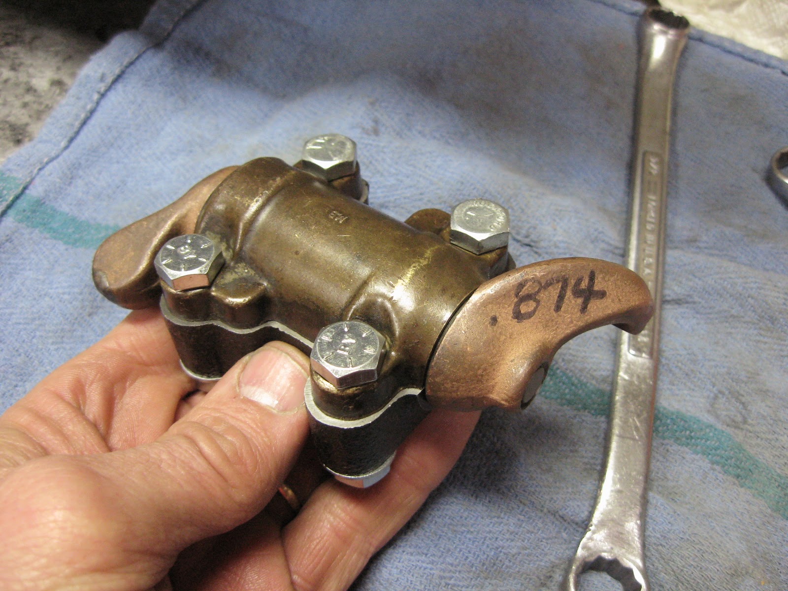 Noot Panhead Rocker Arm Rebuilding