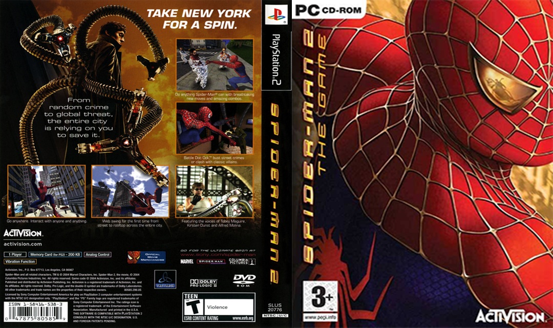 games spiderman pc