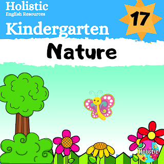resource Garden or Nature Unit for Kindergarten English language Learners