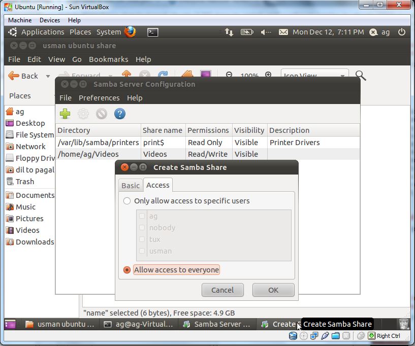 Install System Config Samba : Install, Configure and Connect Samba on ...