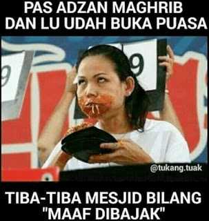 gambar meme lucu buka puasa - kanalmu