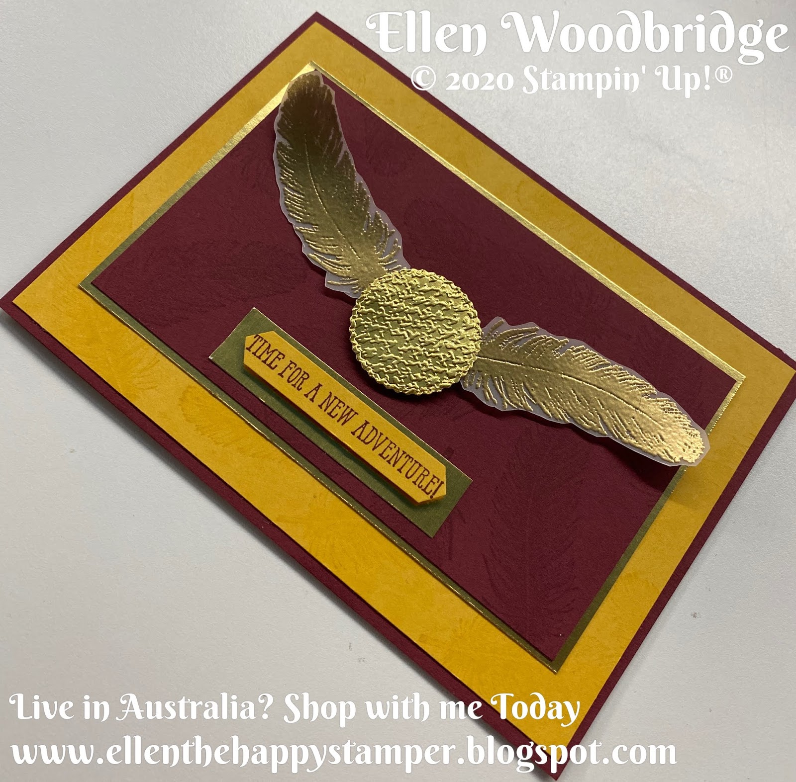 Ellen Woodbridge Independent Stampin' Up!® Demonstrator Central Coast