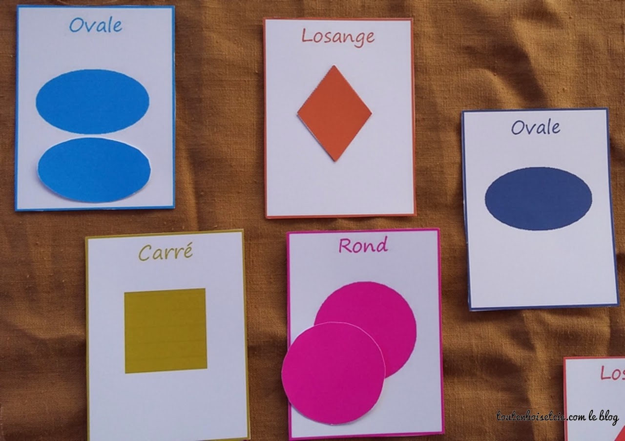 Toutenboisetcie: Les formes géométriques