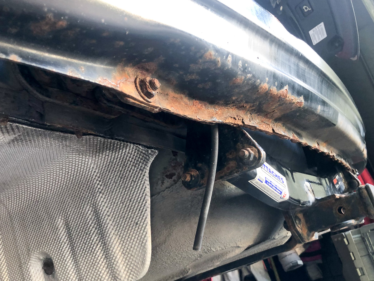 BMW Underbody, Suspension and Rear Bumper Rust Repair with POR15 System Fight Chaos the Fix