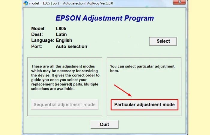 Adjustment program сброс памперса. L805 сброс. Adjustment program epson l120. L805 сброс. сброс памперса на эпсон л805.