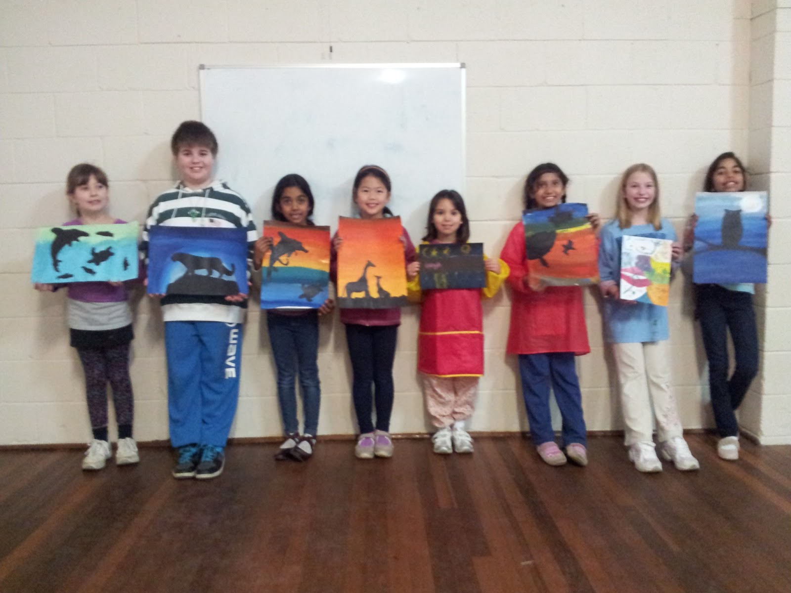 Art Classes School Holiday Art Class Day 4 Silhouettes