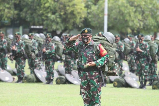 Siap Operasi, Asops Kas Kostrad Tinjau Yonif 413 Viral