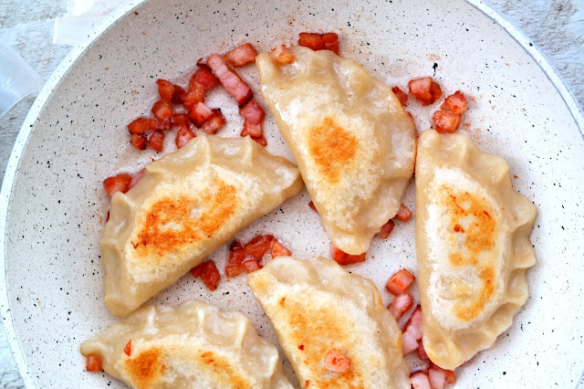 pierogi z mięsem mielonym