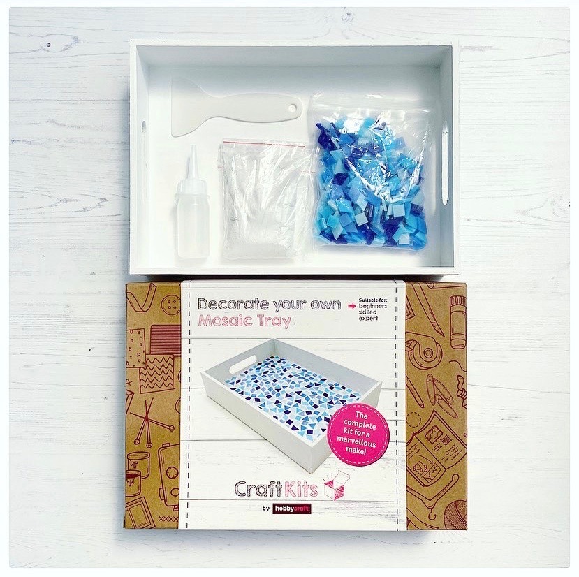 Hobbycraft Mosaic Tray Kit Stephy Marie Makes