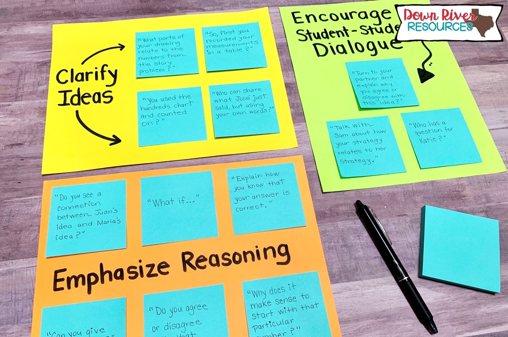 The Best 3 Ways to Encourage Effective Discourse in Math Down River