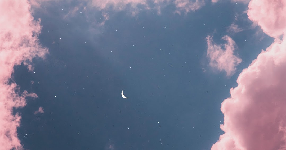 Aesthetic moon wallpaper