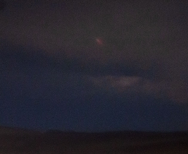 Falcon 9 launch from Vandenberg as seen from Lake Forest, CA (Source: Palmia Observatory)