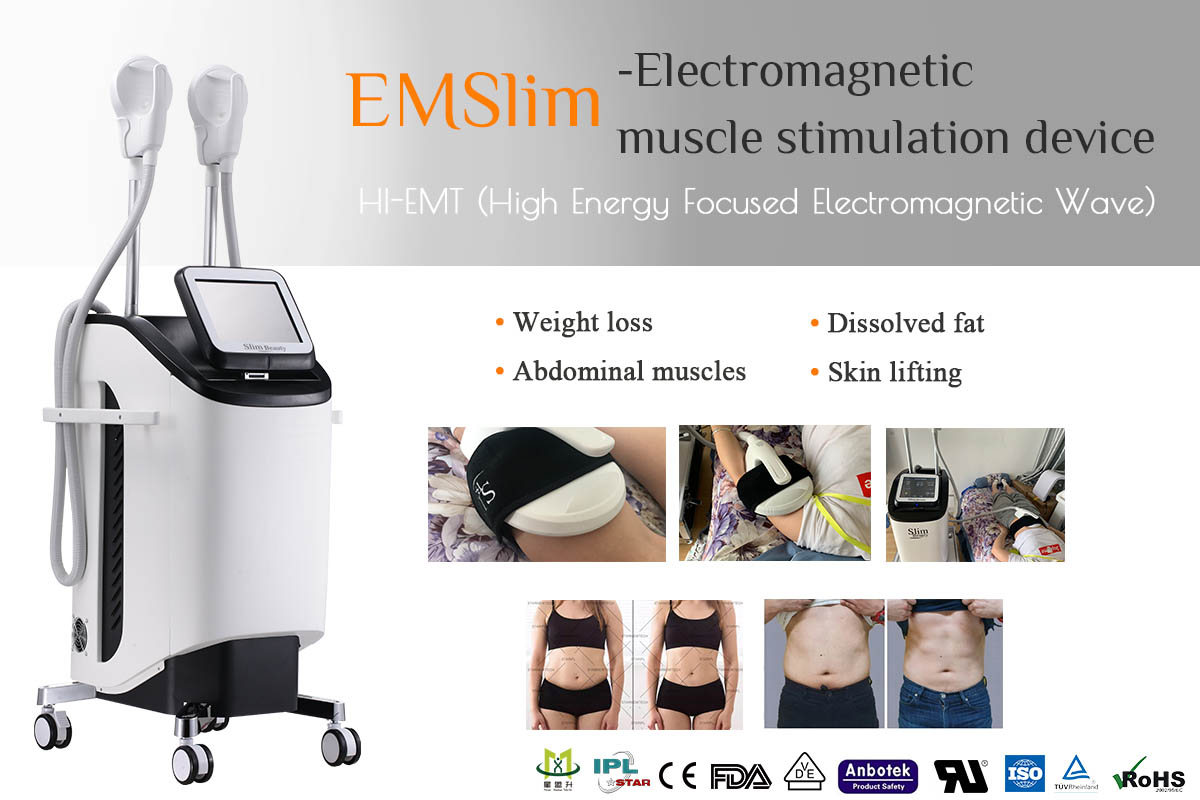 7 Tesla HIFEM EMSculpt body slimming machine