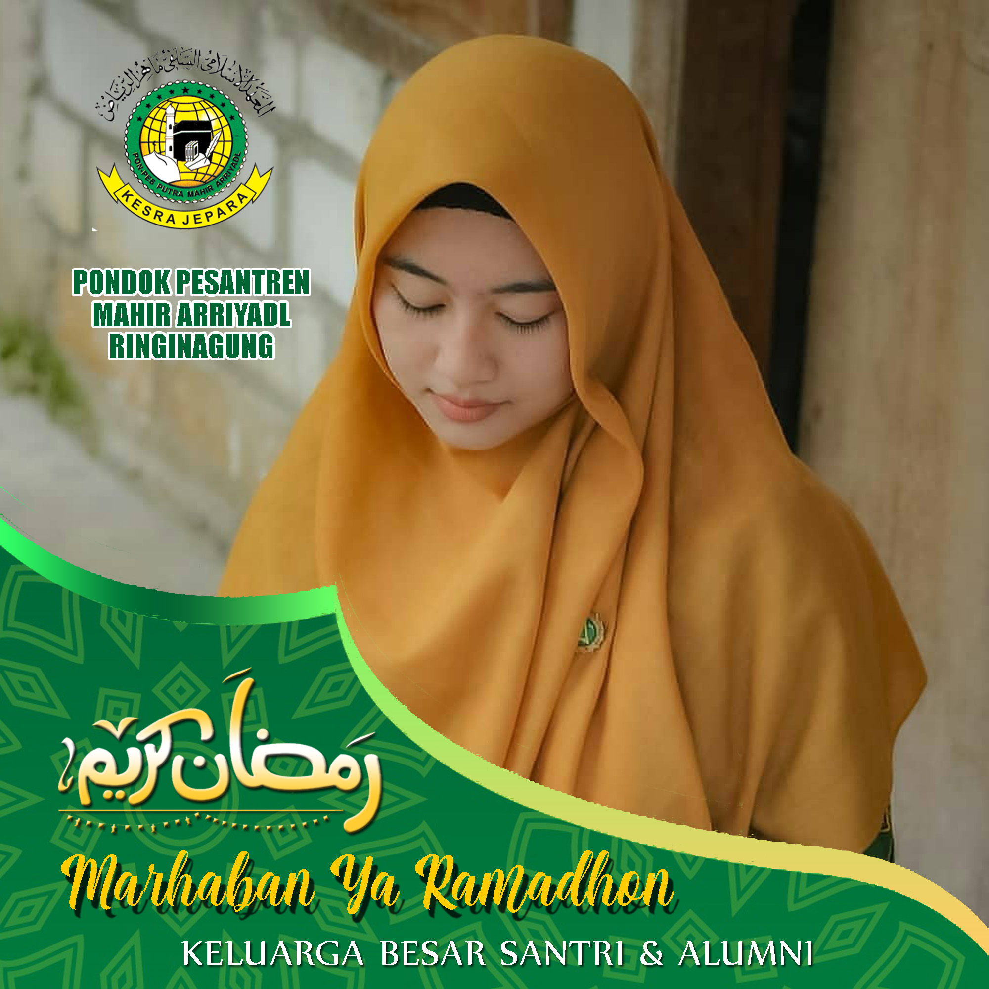 Twibbonize Marhaban Ya Syahro Romadhon Ponpes Ringinagung