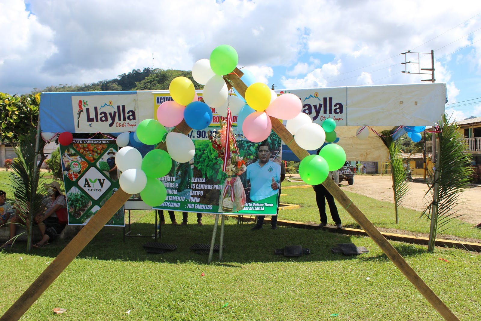 Llaylla APERTURA DE IMPORTANTES PROYECTOS EN BENEFICIO DE LA POBLACIÓN