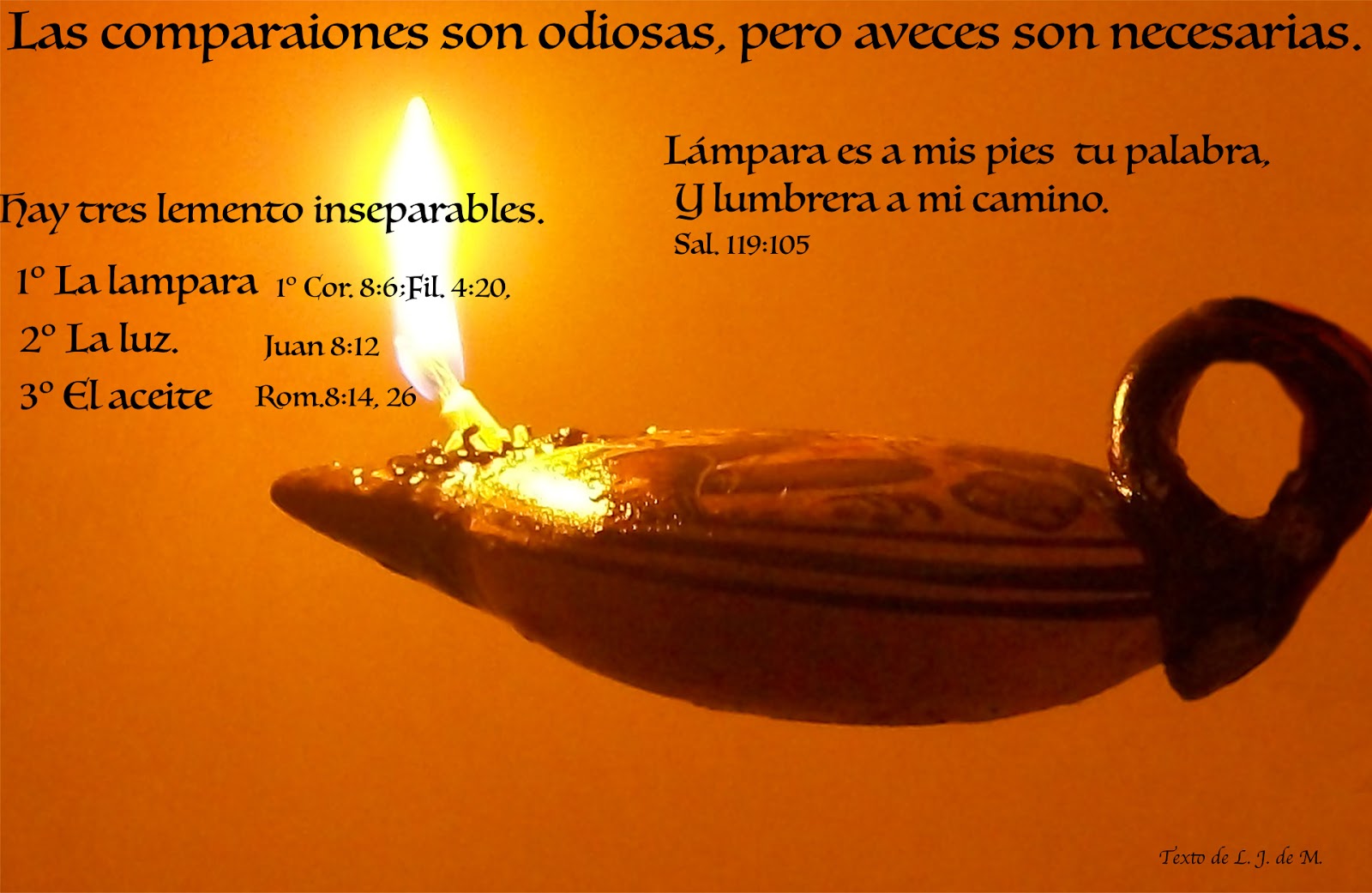 Meditaciones Matinales ¿TENEMOS ACEITE EXTRA EN LA LAMPARA?