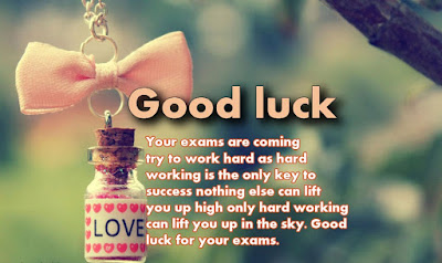 Good Luck Sayings For Exams