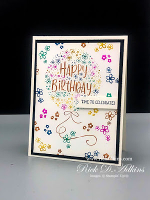 Today I have a Simple Birthday Card for you using the Hooray to You Stamp Set from Stampin' Up! Click here to learn more