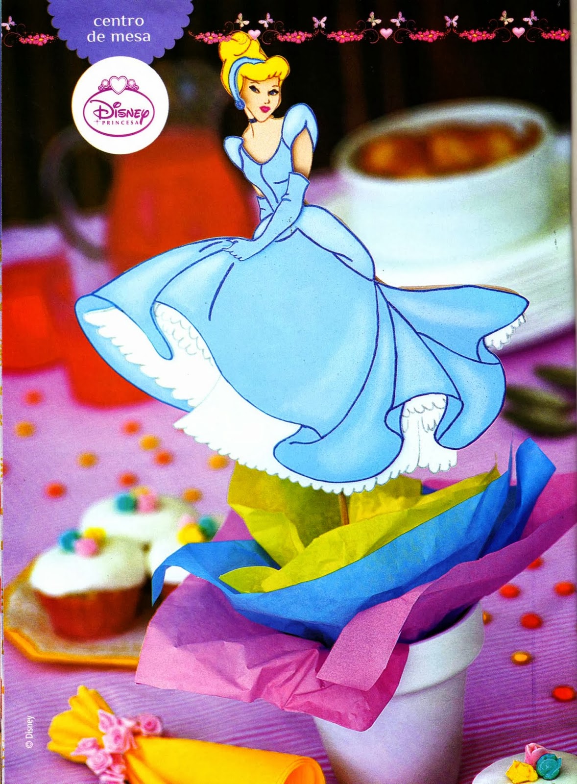 Souvenir para fiestas de princesas | Revistas de manualidades gratis