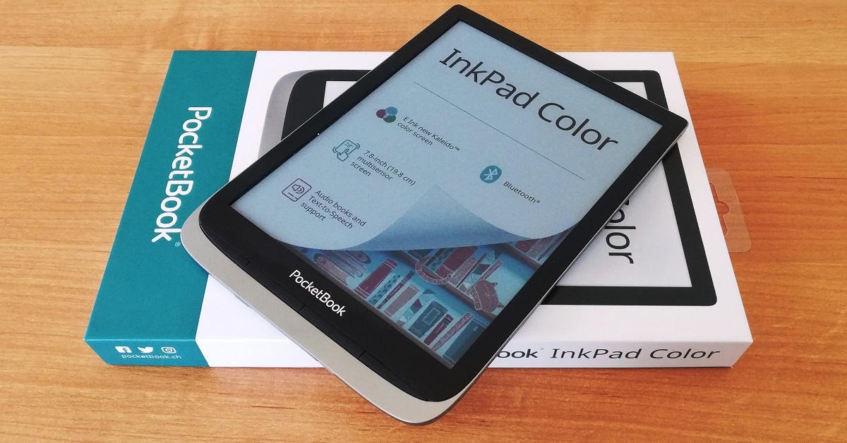 PocketBook InkPad Color 741 recenzja ośmiocalowca z kolorowym ekranem