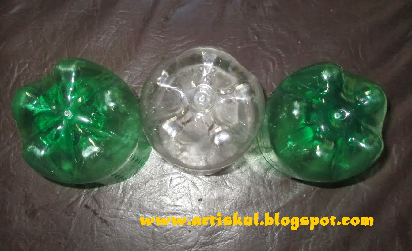 Art School Toothbrush Holder from Recycled Soda Bottles