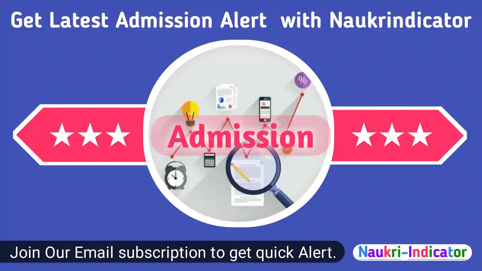 Latest Admission Alert By Naukrindicator