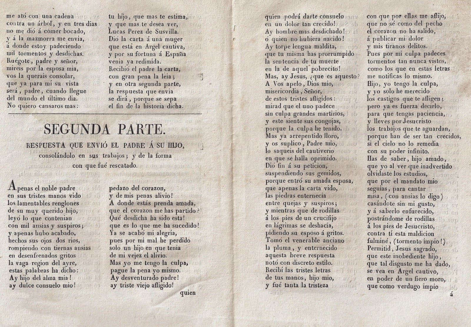 Almanaque Cautivos y renegados