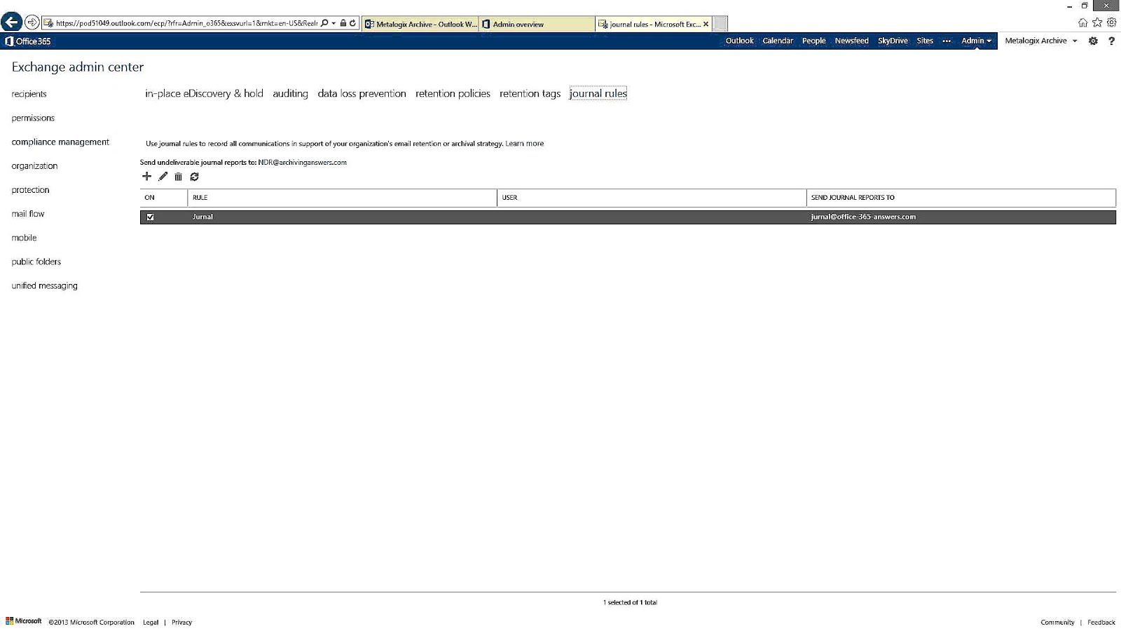 Online Archive Office 365 Office Choices