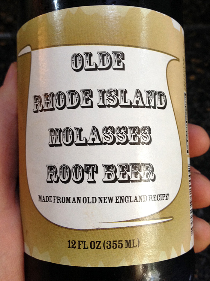 Steve's Root Beer Journal Olde Rhode Island Molasses Root Beer
