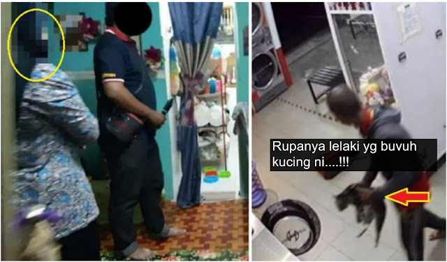 Kecoh Lelaki Bvnuh Kucing di Kedai Dobi. Wanita Berpurdah Ini Tampil Jelaskan Siapa Sebenarnya Suspek