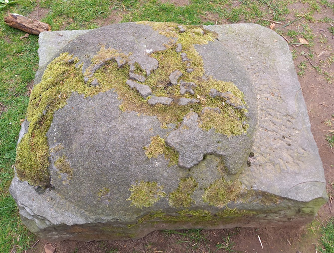 An Earth stone at Runcorn Hill Park