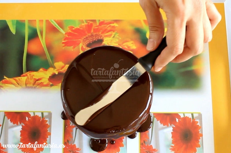 Receta Cobertura Espejo de Chocolate