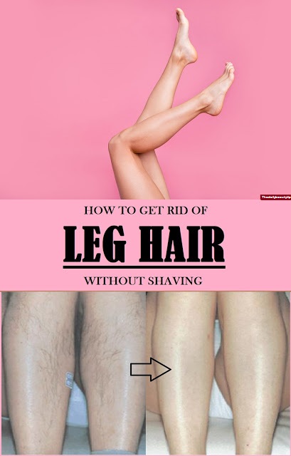 How To Get Rid Of LEG-HAIR Without Shaving?
