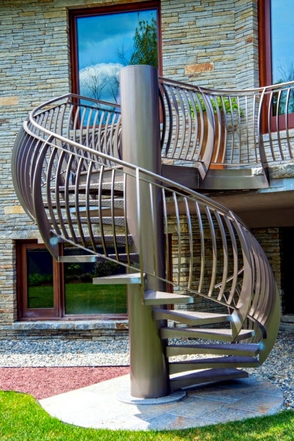 46 beautiful design ideas for outdoor stairs
