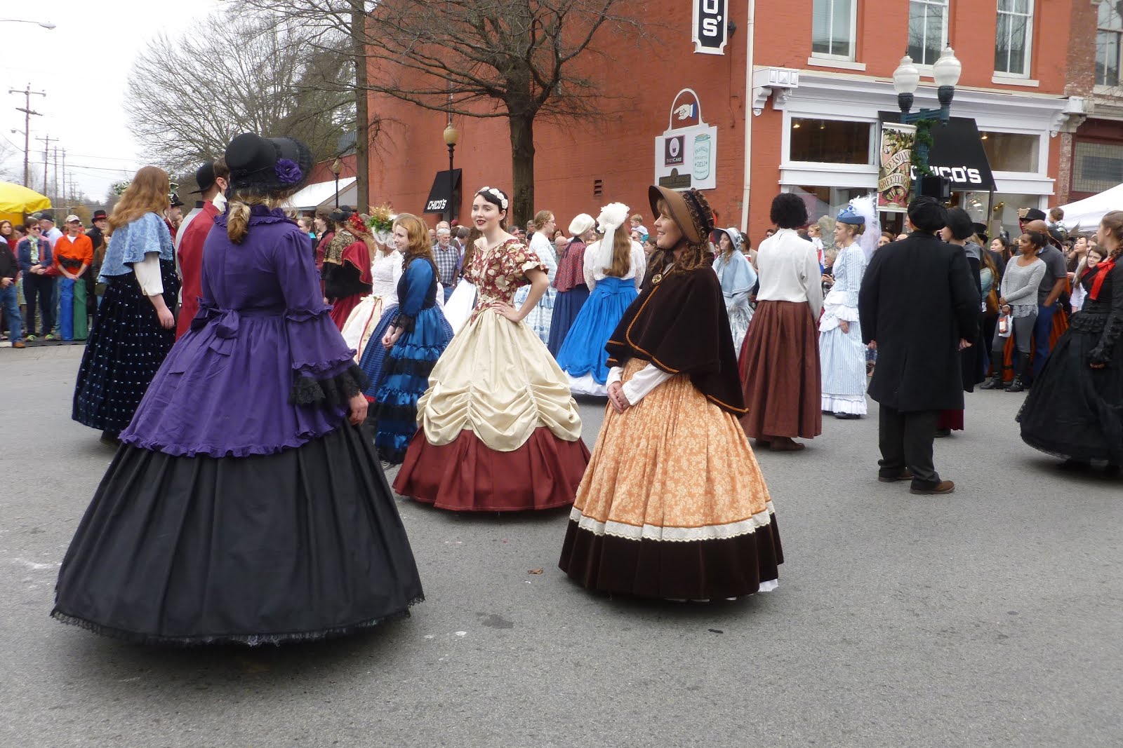 Mai Thai Wanderings Dickens Festival in Franklin, TN