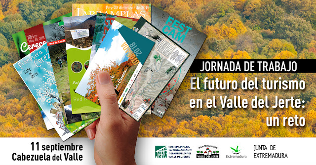 JORNADA "El futuro del turismo en el Valle del Jerte" 11 de septiembre en Cabezuela del Valle