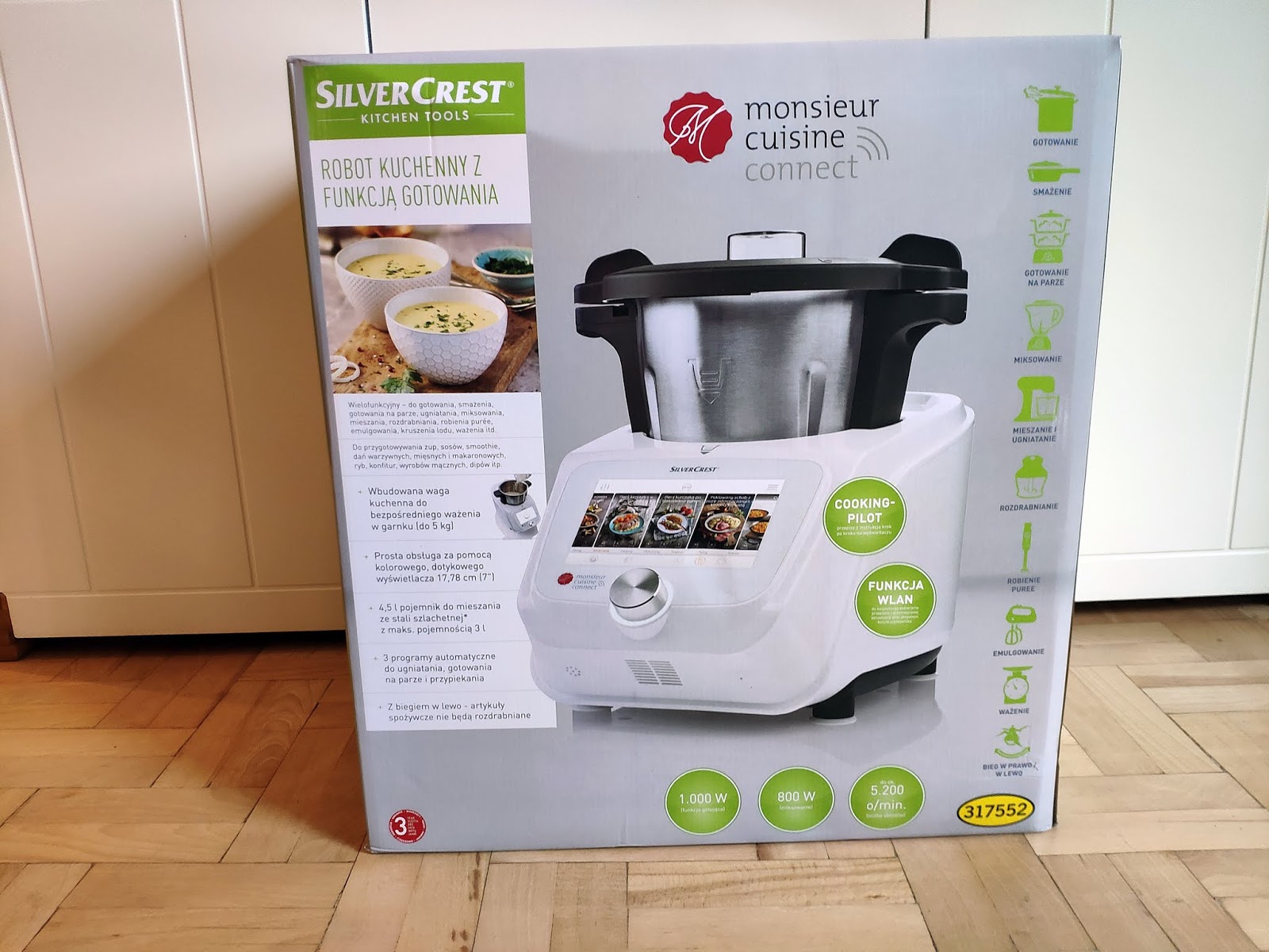 "Thermomix" z Lidla czyli Monsieur Cuisine Connectczy