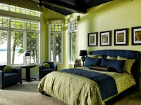 Black And Lime Green Bedroom