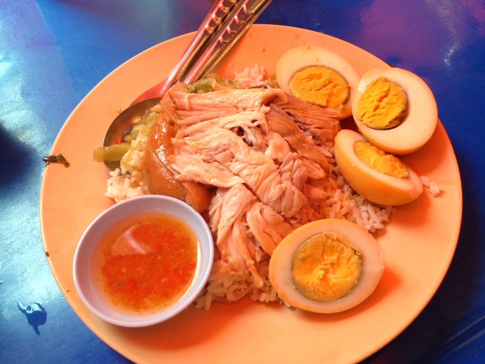 Bangkok - Stewed pork leg over rice