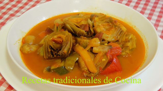 Cómo Hacer Un Guiso De Alcachofas Con Verduras Y Champiñones De Forma Muy Fácil Y Sabrosa
