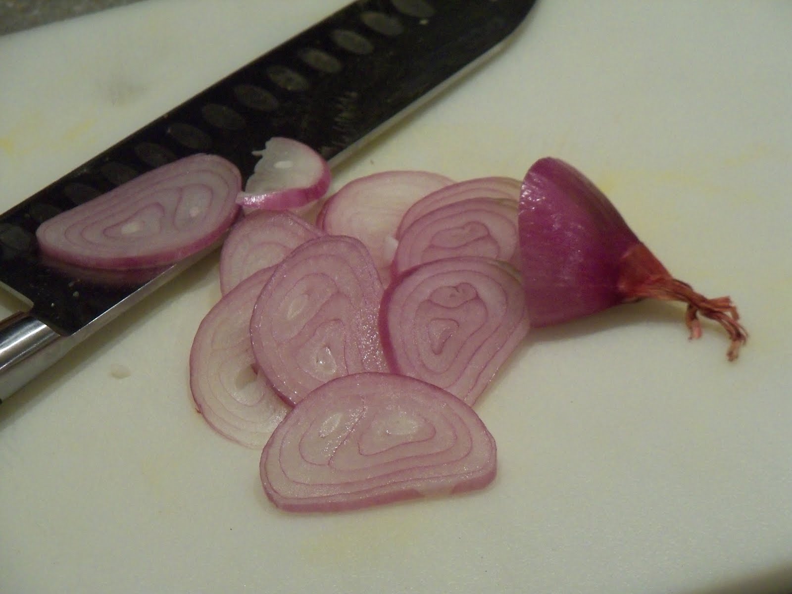 Navigating Domesticity How to Slice a Shallot