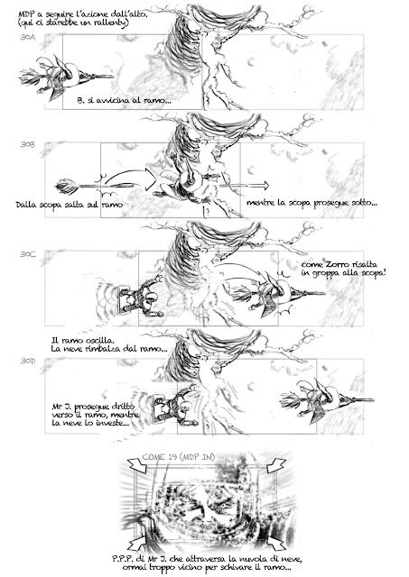 La befana vien di notte #storyboard