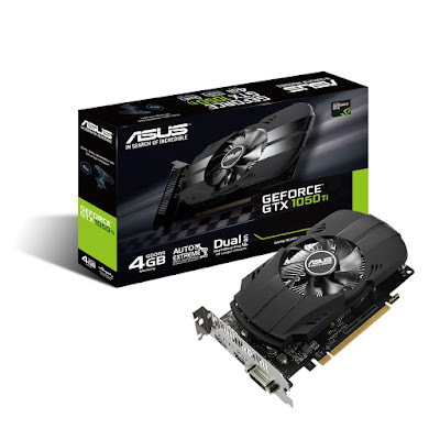 Asus GeForce GTX 1050 Ti 4GB Phoenix Graphics Card