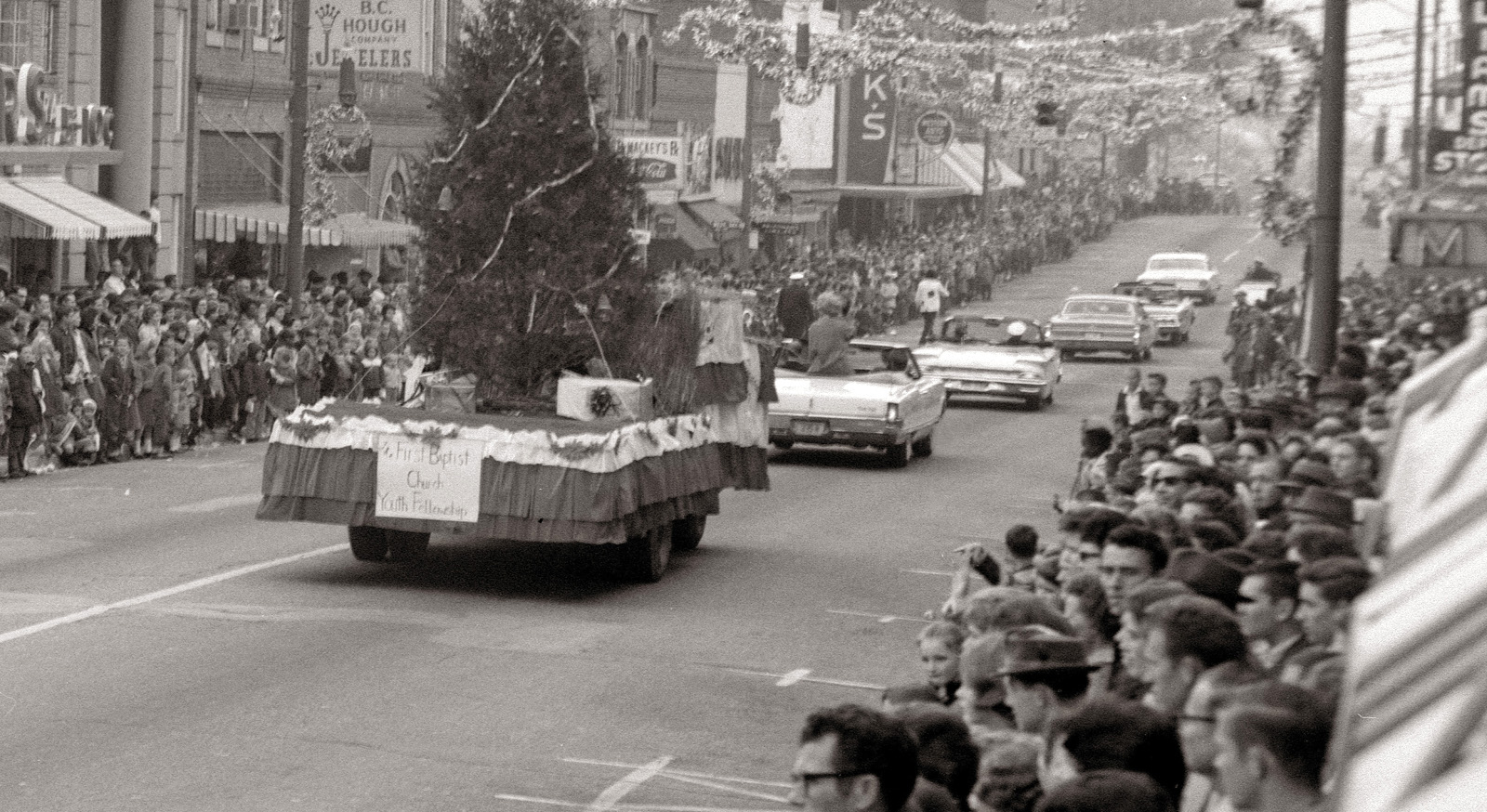 THE LANCASTER ARCHIVE Lancaster Christmas Parade 1964 Lancaster SC