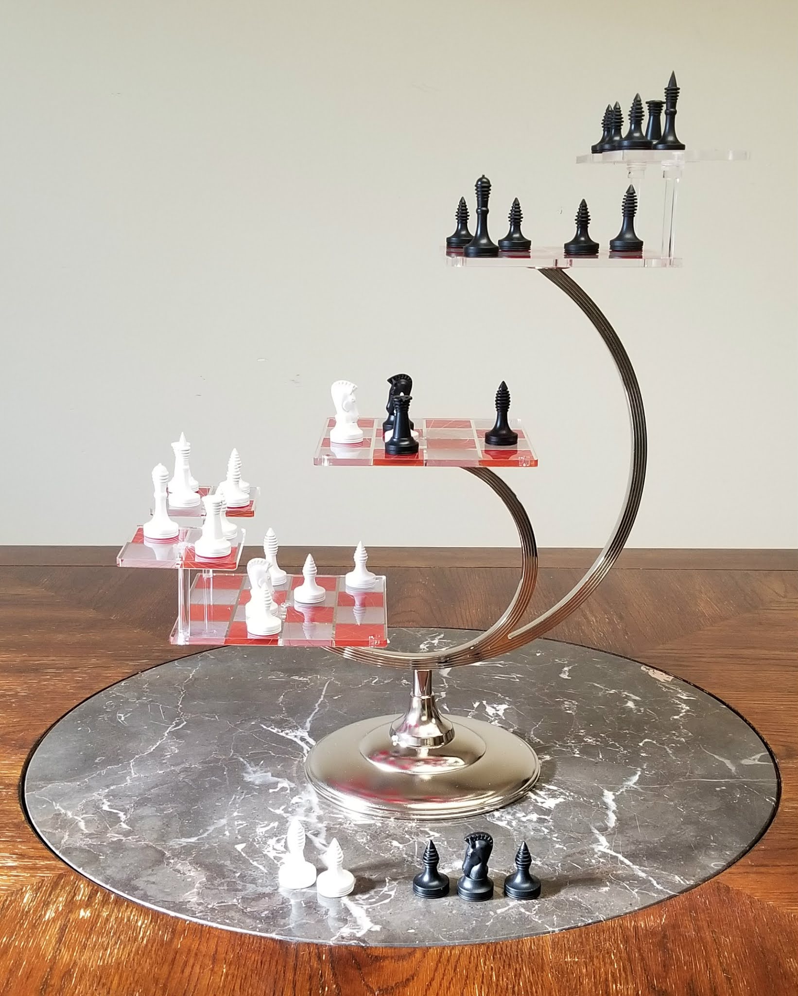 A GEEK DADDY: STAR TRECK TRIDIMENSIONAL CHESS SET