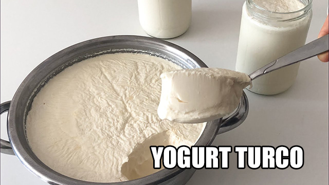 Yoğurt Natural y Simple - Yogurt Turco