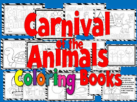 http://www.teacherspayteachers.com/Product/Carnival-of-the-Animals-Coloring-Book-or-Coloring-Sheets-3-sizes-1113405