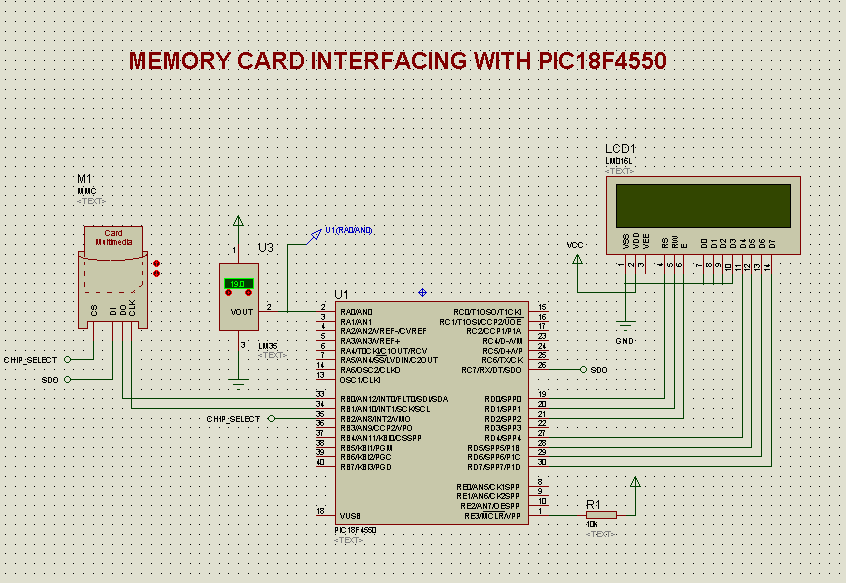 Memory Card Interfacing with PIC Micro-Controller - Embedded Laboratory