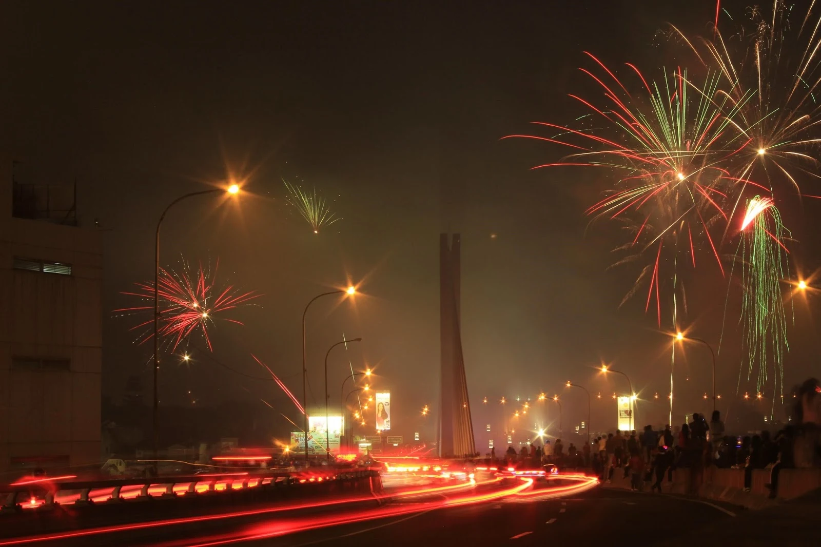 malam tahun baru di bandung